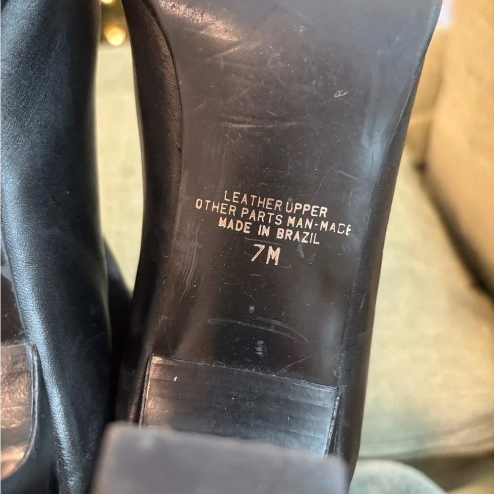 Elegant Black Leather Women's Boots - Picture 5 of 7